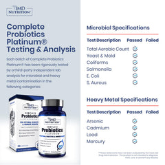 1MD Nutrition primer plano de la cápsula resaltando calidad y textura
