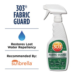 303 Products primer plano de textura de tela tratada con acabado repelente