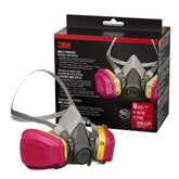 3M mascarilla 62023 frontal mostrando diseño y sello cómodo