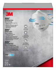 3M Aura primer plano de la textura del filtro que destaca eficiente filtración