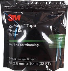 3M Finish Line KTS-FL2 frontal del envase mostrando tamaño de prueba y color verde