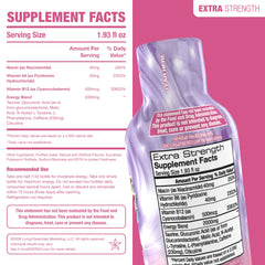 5-hour ENERGY botella en mano para comparar tamaño y portabilidad
