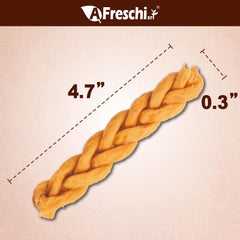 A Freschi textura primer plano mostrando fibra y masticabilidad saludable