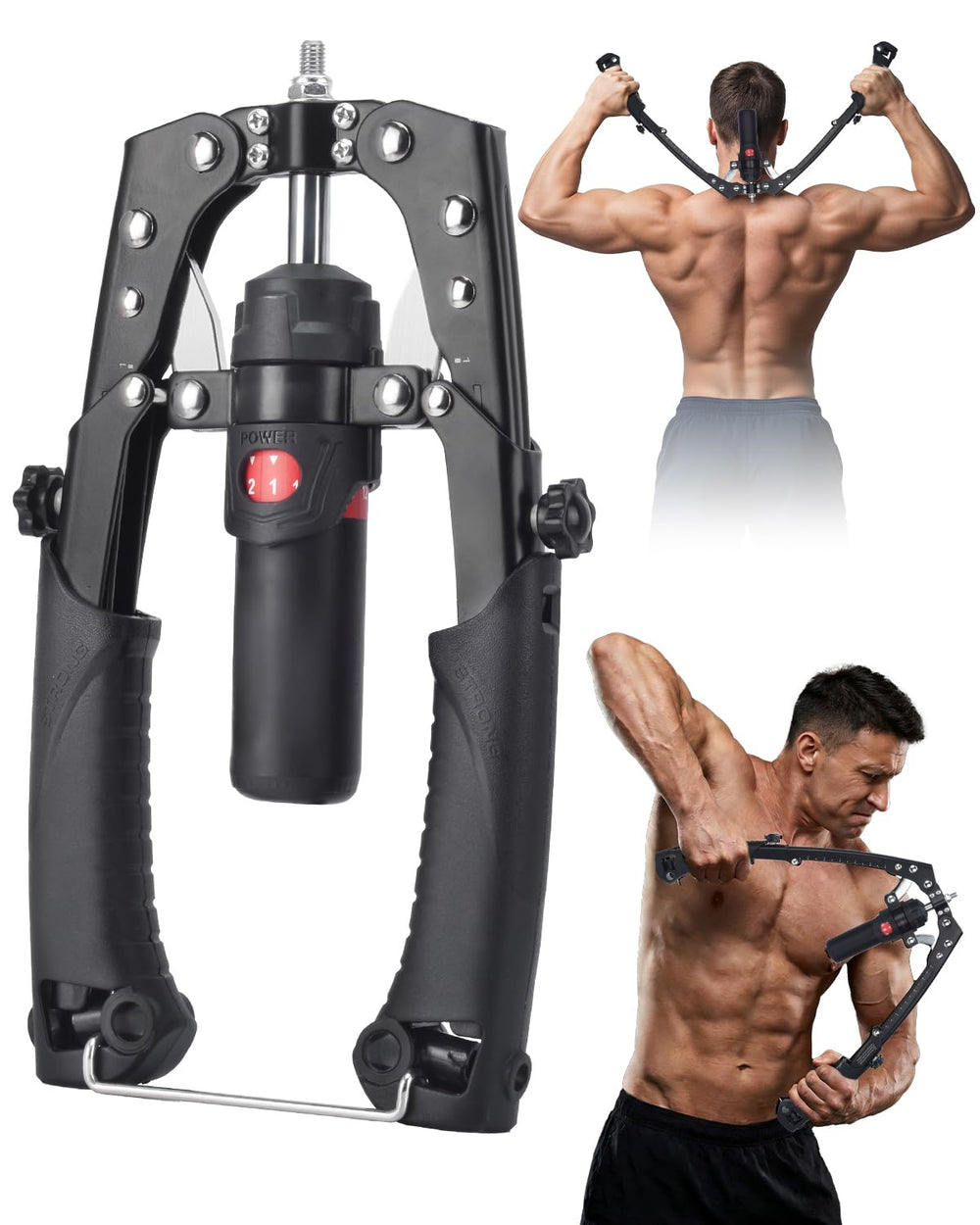 Abahub vista frontal del Twister con diseño compacto y resistencia ajustable