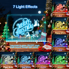 ABCOOL foco en LEDs multicolor resaltando siete colores vibrantes