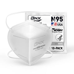 AccuMed BNX mascarilla N95 frontal paquete, protección certificada