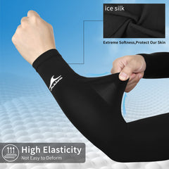 Achiou comparación de talla en brazo ilustrando elasticidad adaptable
