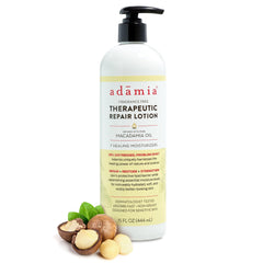 Adamia frontal del envase 15oz mostrando diseño práctico y beneficio hidratante