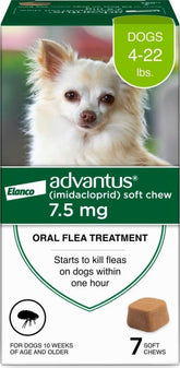 Advantus empaque frontal mostrando conteo de 7 unidades y beneficio acción rápida