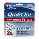 Adventure Medical Kits gasa QuikClot vista frontal, vendaje listo para kit