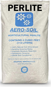 EASYGO PRODUCTS AeroSoil Perlite frente del empaque mostrando volumen listo para usar