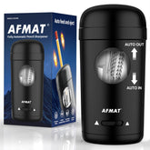 AFMAT vista frontal del sacapuntas mostrando diseño compacto y fácil uso