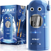 AFMAT PSX5RB vista frontal azul que muestra diseño compacto y atractivo