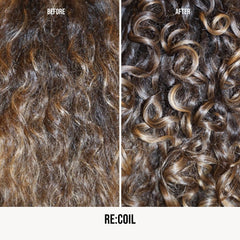 AG Care Re:Coil en mano listo para aplicar y activar rizos con nutrición