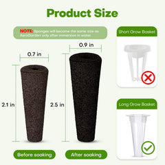 Ahopegarden cestas ABS resistentes que reducen desechos
