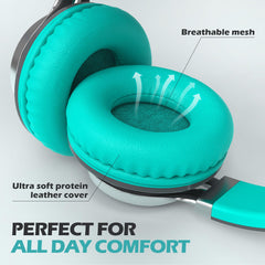 AILIHEN C8 close-up of earcup padding highlighting comfort for long use