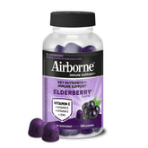 Airborne envase frontal 130ct mostrando conveniencia y duración