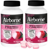 Airborne frontal del envase Very Berry mostrando sachet y marca, fácil identificación