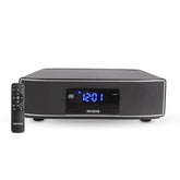 AIWA vista frontal del altavoz mostrando diseño y control, audio potente