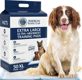 American Kennel Club almohadilla frontal del empaque, facilita elección rápida