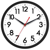 AKCISOT vista frontal del reloj de pared mostrando lectura clara