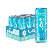 Alani Nu pack de 12 frontal mostrando latas y conveniencia