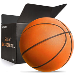 ALDWDY balón frontal talla 7 mostrando color naranja y diseño silencioso