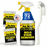 ALIEN TAPE frontal del envase de 24 oz mostrando etiqueta y beneficio limpiador