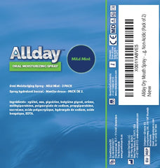 Allday primer plano del atomizador en acción que ilustra aplicación rápida y cobertura