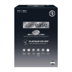 Aller-Ease protector frente del empaque muestra diseño y tamaño
