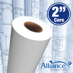Alliance núcleo de 2 pulgadas visto de cerca que garantiza ajuste estable en plotters
