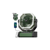 Allsion ventilador frontal mostrando diseño compacto y potencia