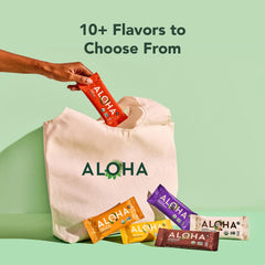 ALOHA detalle de ingredientes semillas y anacardos nutritivos