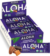 ALOHA empaque frontal mostrando sabor y certificaciones, conveniencia al instante
