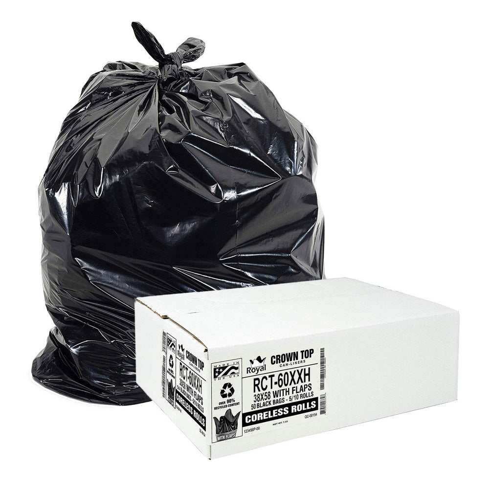 Aluf Plastics paquete frontal mostrando 50 bolsas resistentes para ahorro
