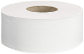 AmazonCommercial envase frontal mostrando pack de 12 rollos para reposición prolongada