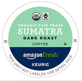 AmazonFresh paquete frontal 80 cápsulas Sumatra, conveniencia y tueste intenso