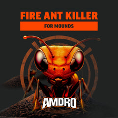 Granulos Amdro en primer plano mostrando textura atractiva para hormigas