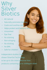 American Biotech Labs aplicación en manos, sensación no grasa y confort