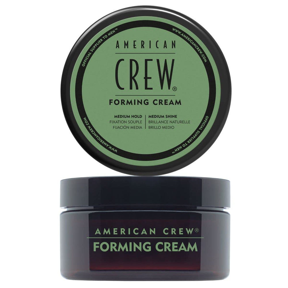AMERICAN CREW envase frontal de forming cream y control natural