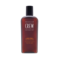 AMERICAN CREW frasco frontal mostrando diseño y capacidad