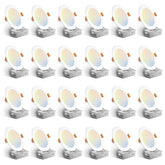 Amico vista frontal del pack de 24 focos LED, ahorro energético