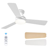 Amico ventilador frontal blanco mostrando diseño elegante y ahorro energético