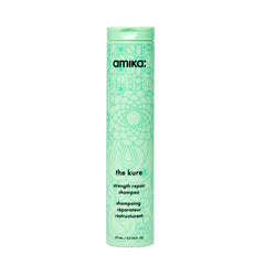 Amika botella frontal 275 ml mostrando diseño y volumen para cuidado reparador