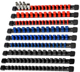 AMM organizador frontal mostrando rieles y capacidad para ordenar sockets