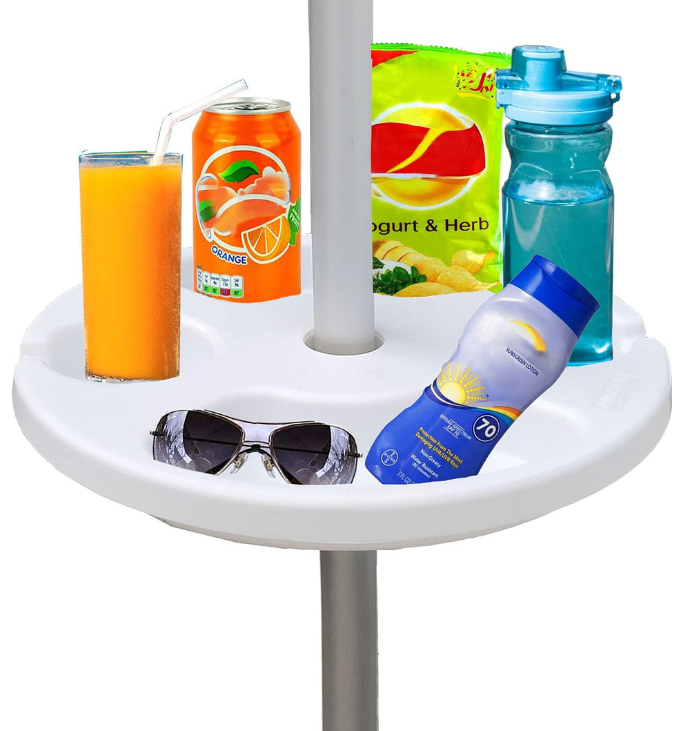 AMMSUN vista frontal de la mesa bandeja mantiene bebidas seguras