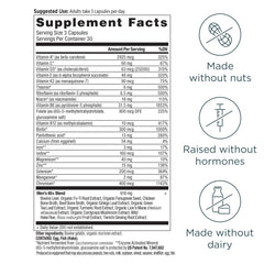 Ancient Nutrition cápsula en mano mostrando tamaño fácil de tragar