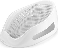 Angelcare soporte de baño frontal en gris, seguridad durante el baño