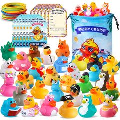 ANGGIKO patitos frontal del empaque, práctico para organizar eventos