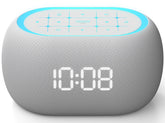 ANJANK vista frontal del reloj despertador con pantalla clara y control fácil